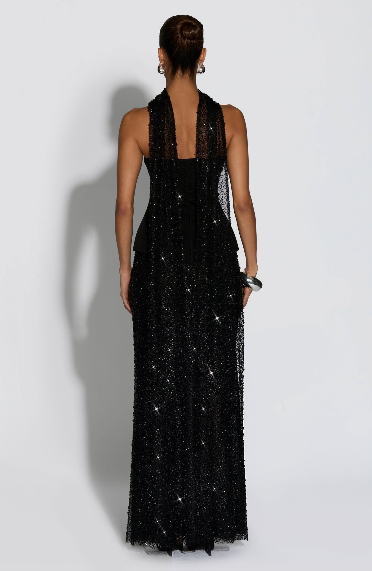 Allaire Maxi Skirt - Black - Napalia
