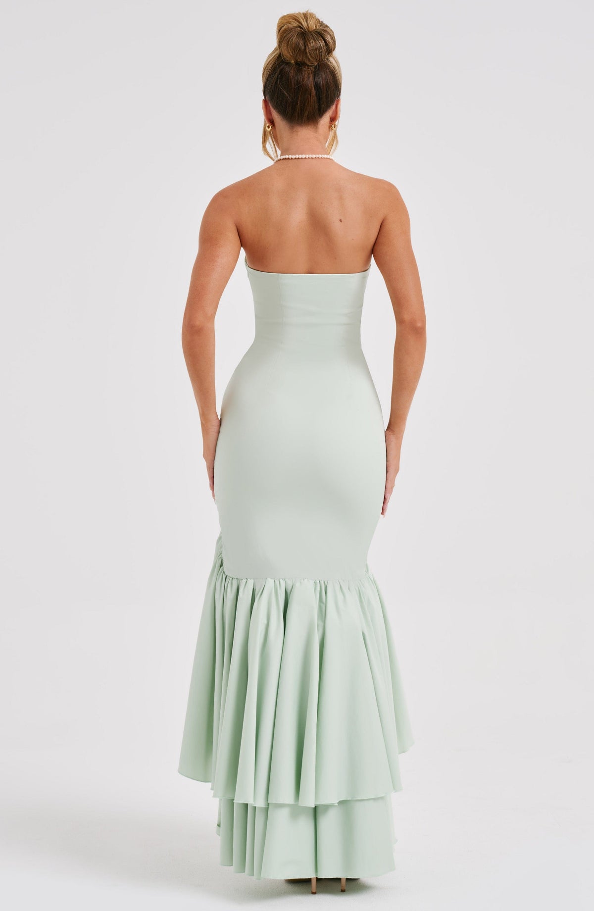 Angelina Maxi Dress - Sage - Napalia