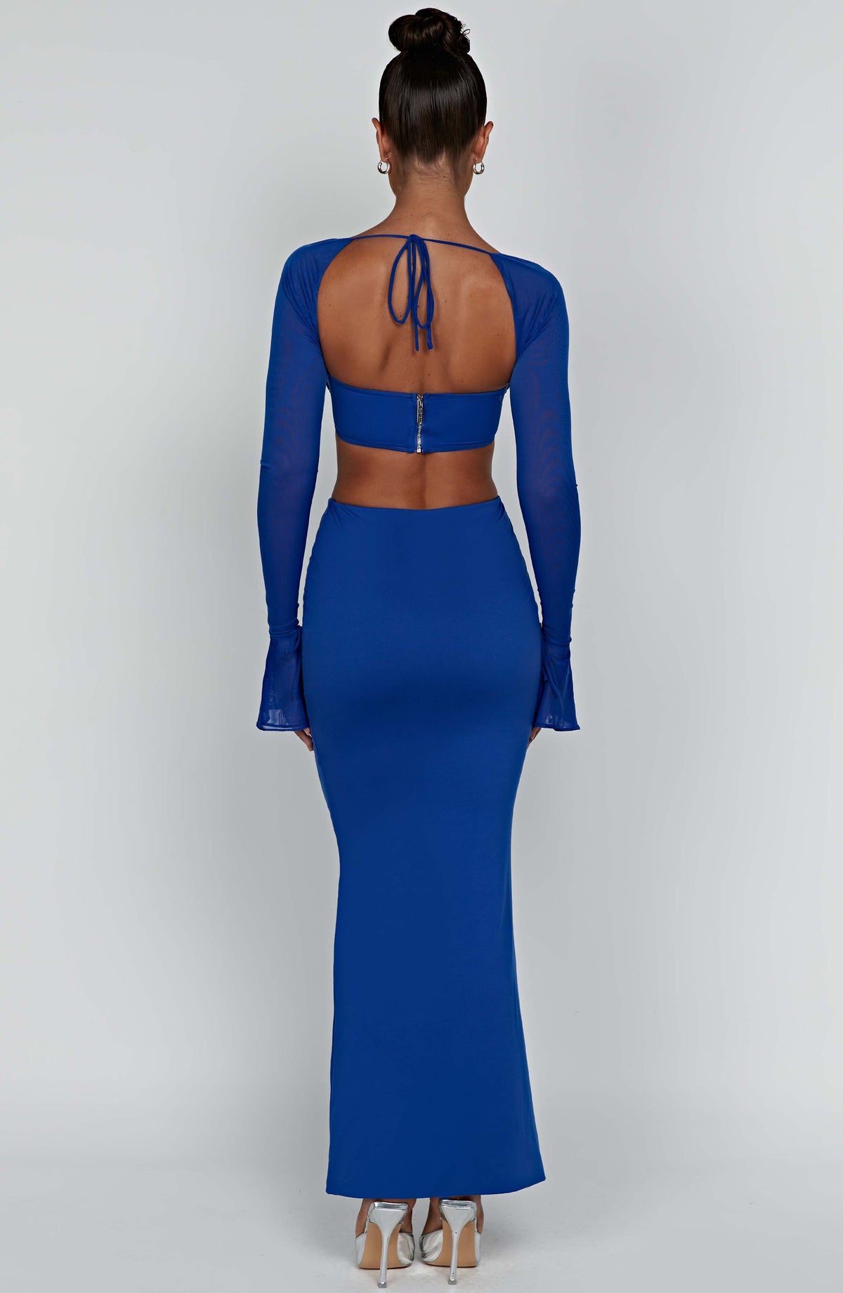 Astrid Maxi Skirt - Blue - Napalia