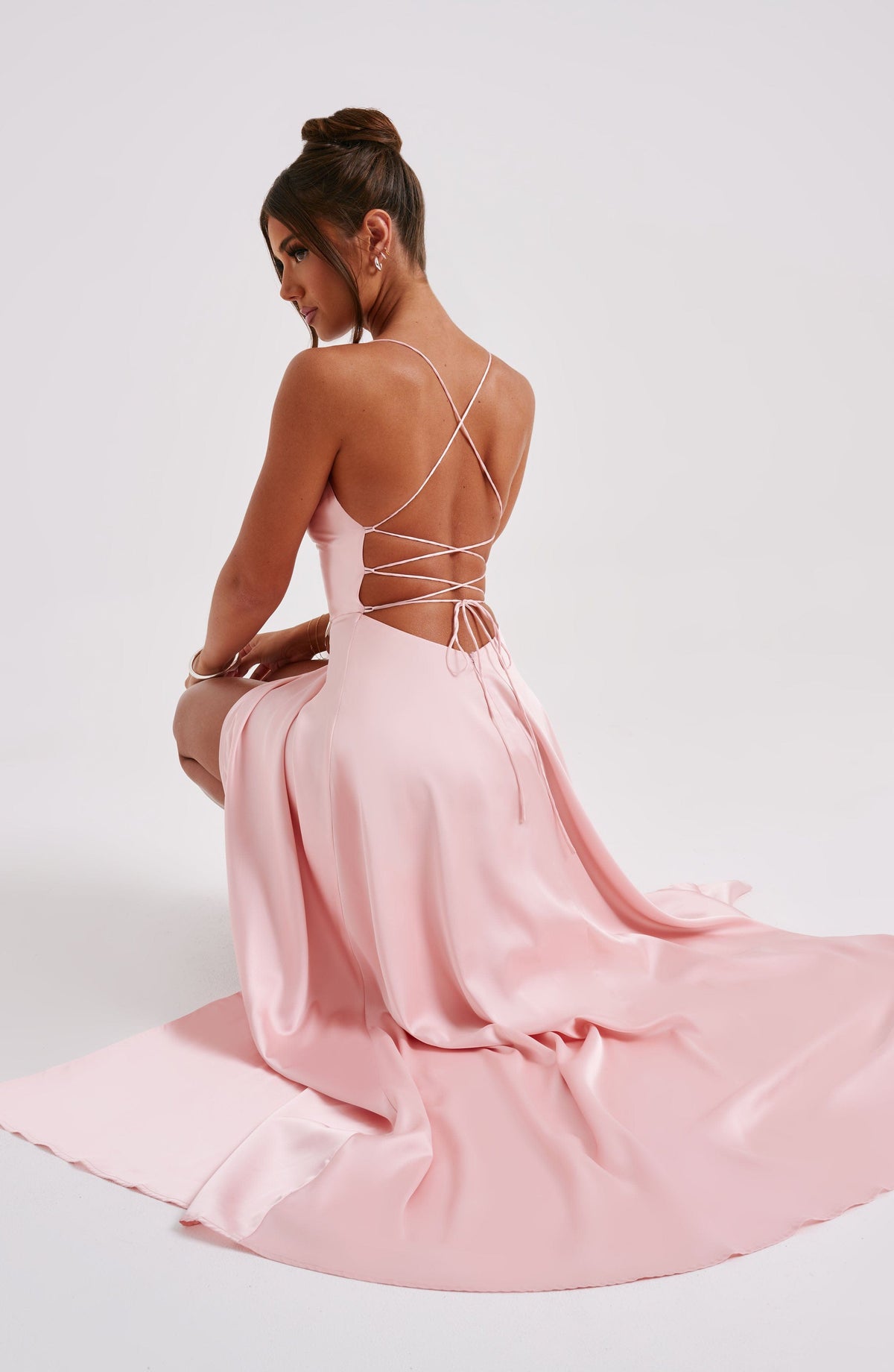 Bethany Maxi Dress - Blush - Napalia