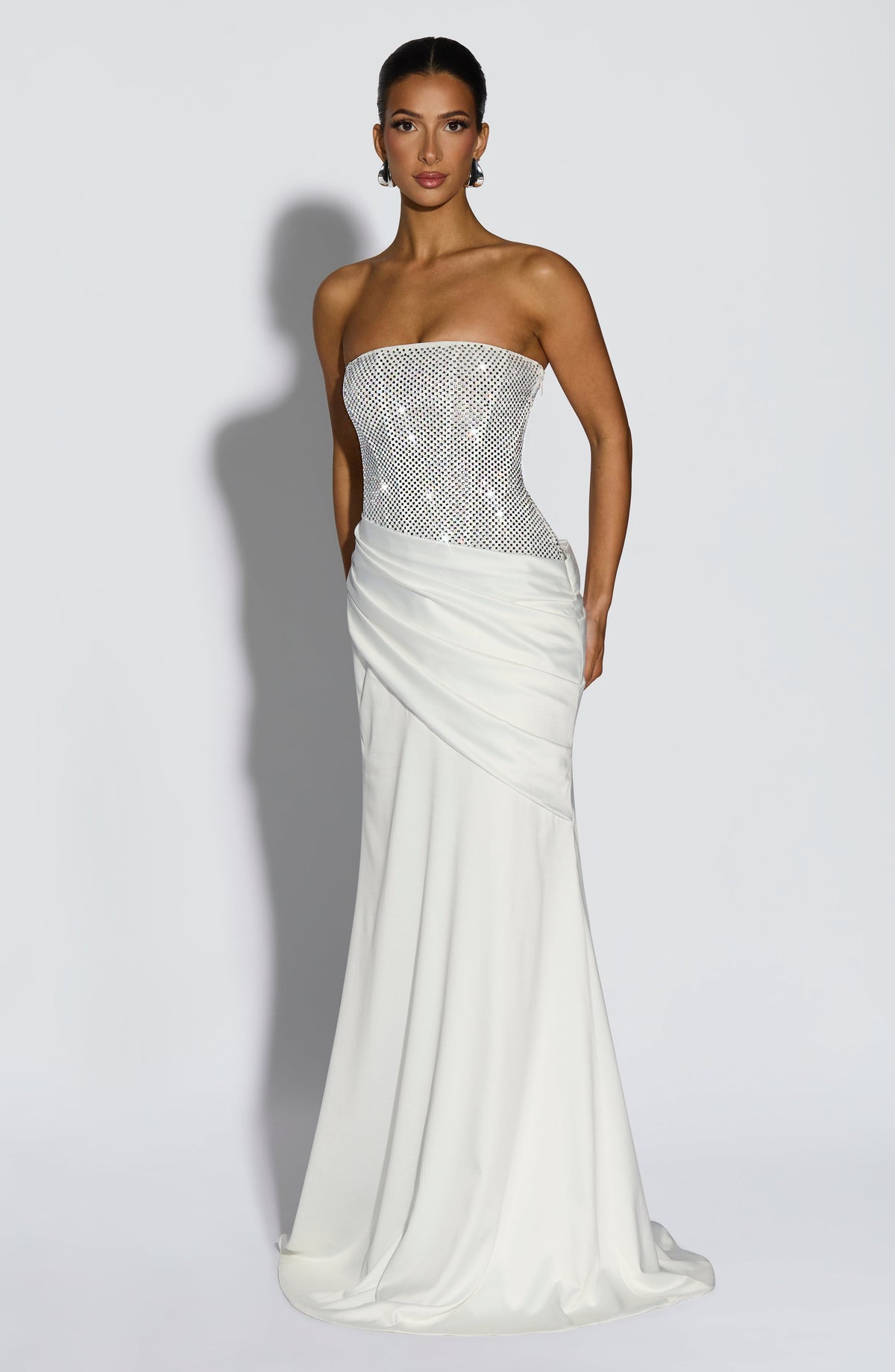 Celestia Maxi Dress - Ivory - Napalia