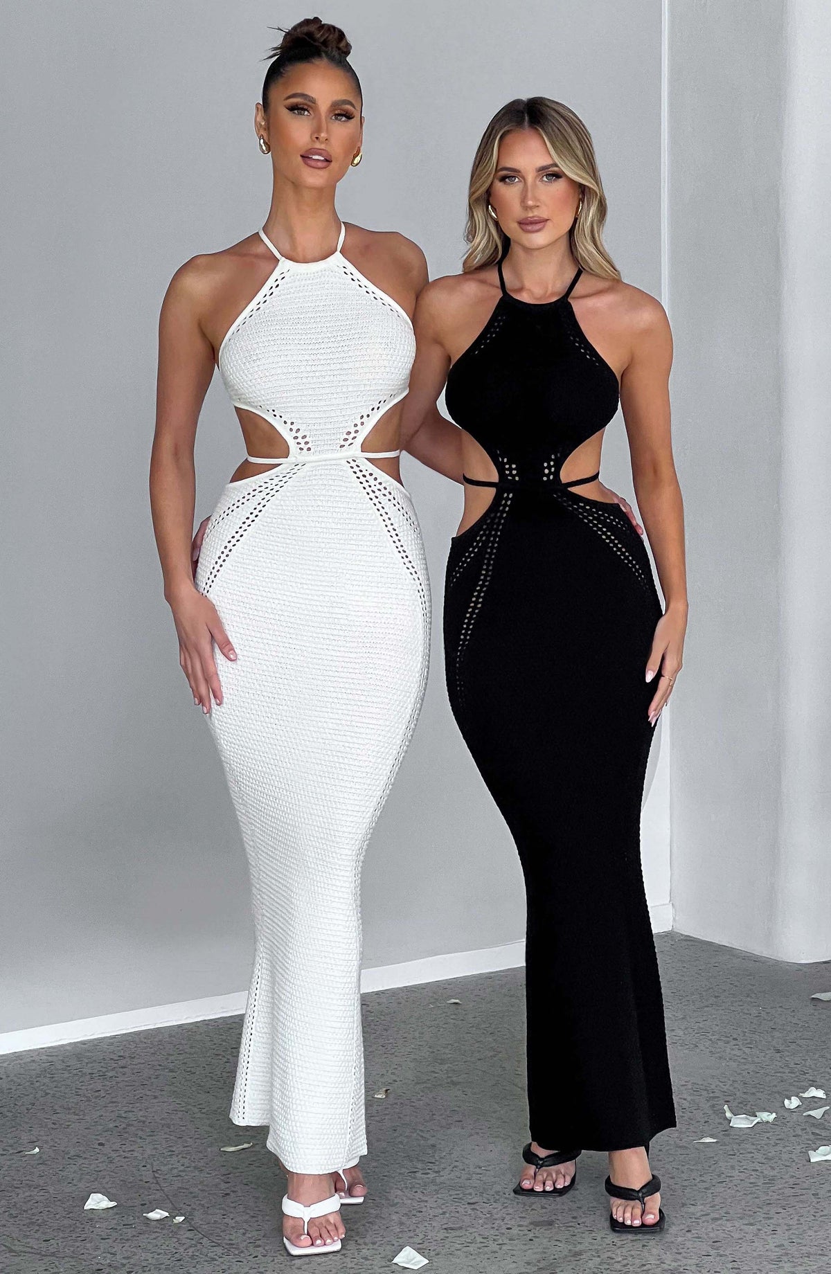 Delia Maxi Dress - Black - Napalia