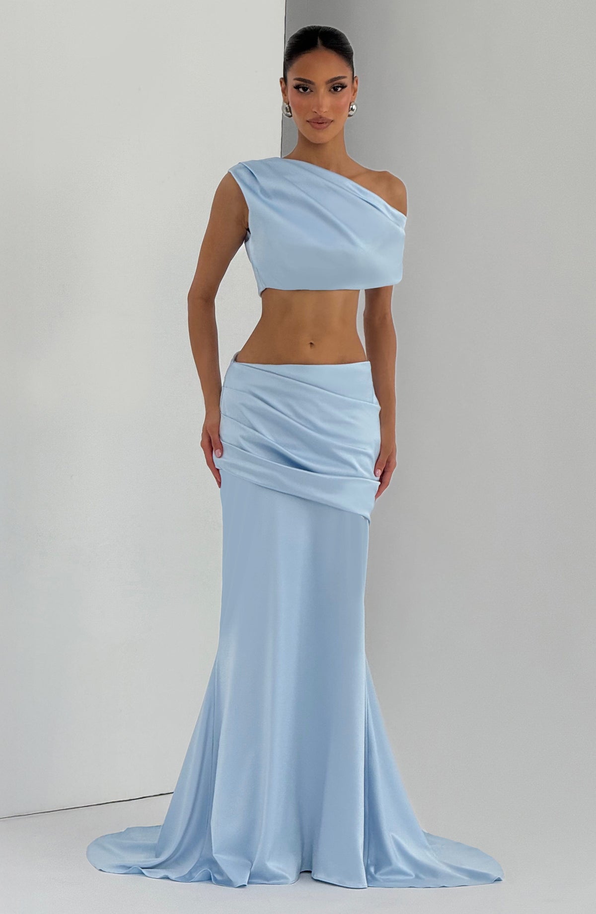 Edwina Top - Glacier Blue - Napalia