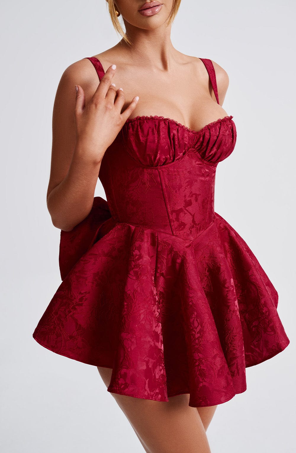 Emelie Playsuit - Red - Napalia