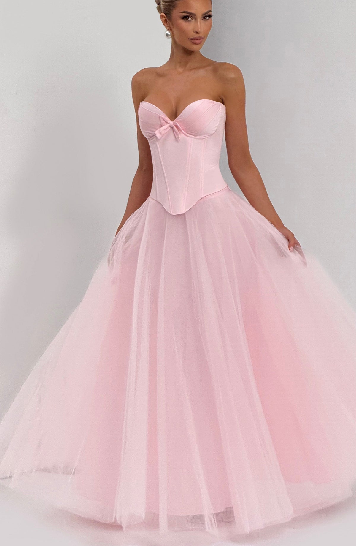 Ethel Maxi Skirt - Blush - Napalia