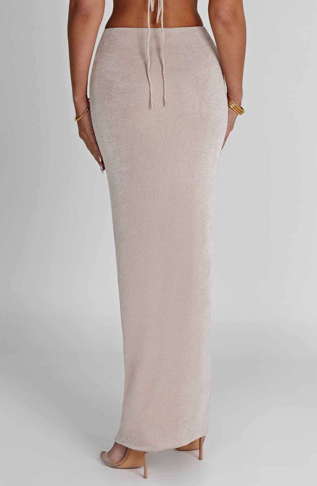 Fifi Maxi Skirt - Champagne - Napalia