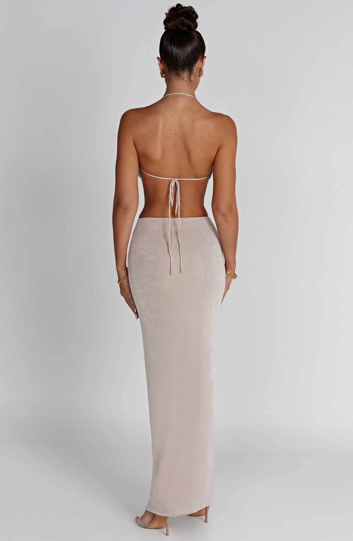 Fifi Maxi Skirt - Champagne - Napalia