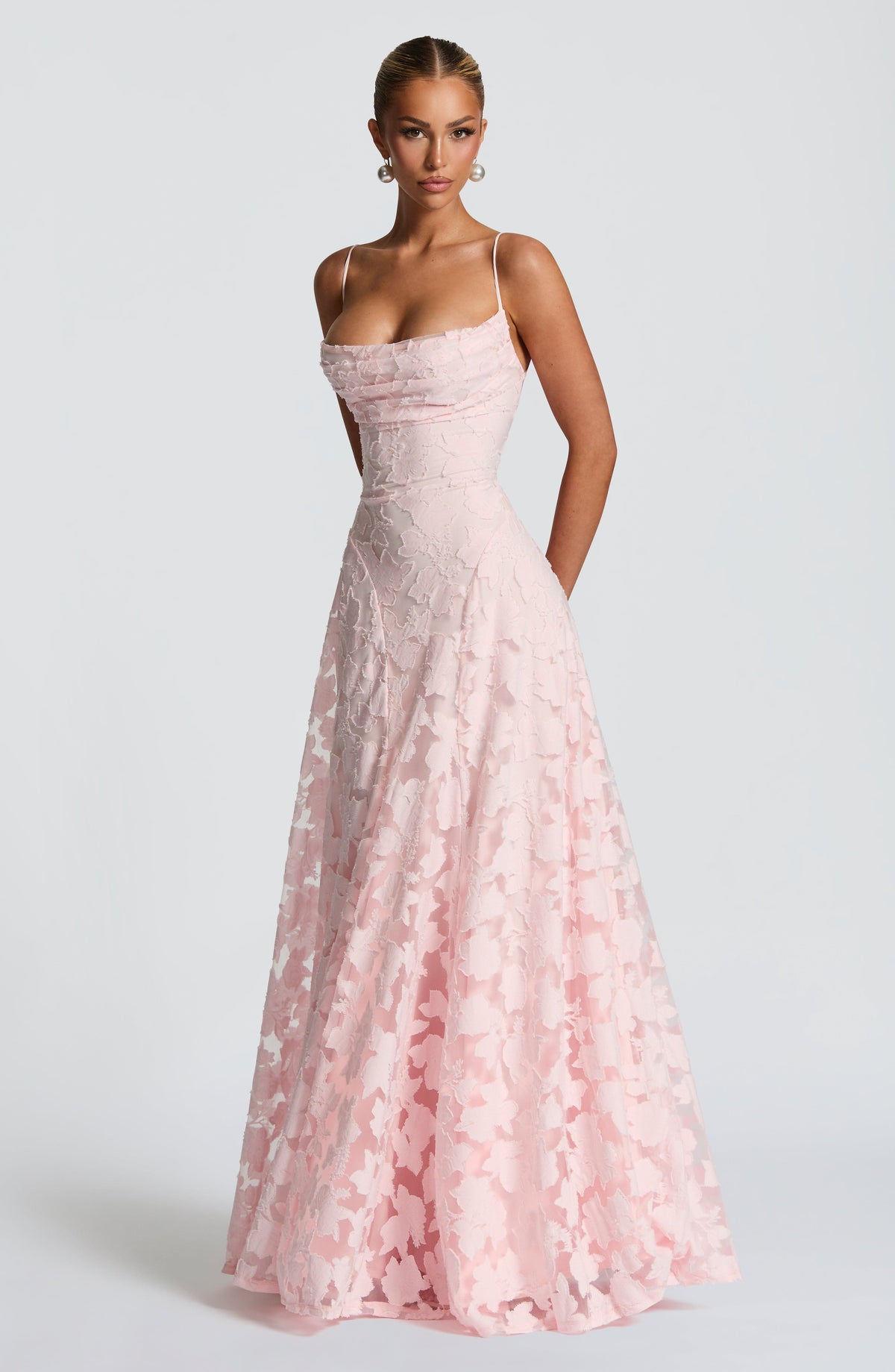 Francis Maxi Dress - Blush - Napalia