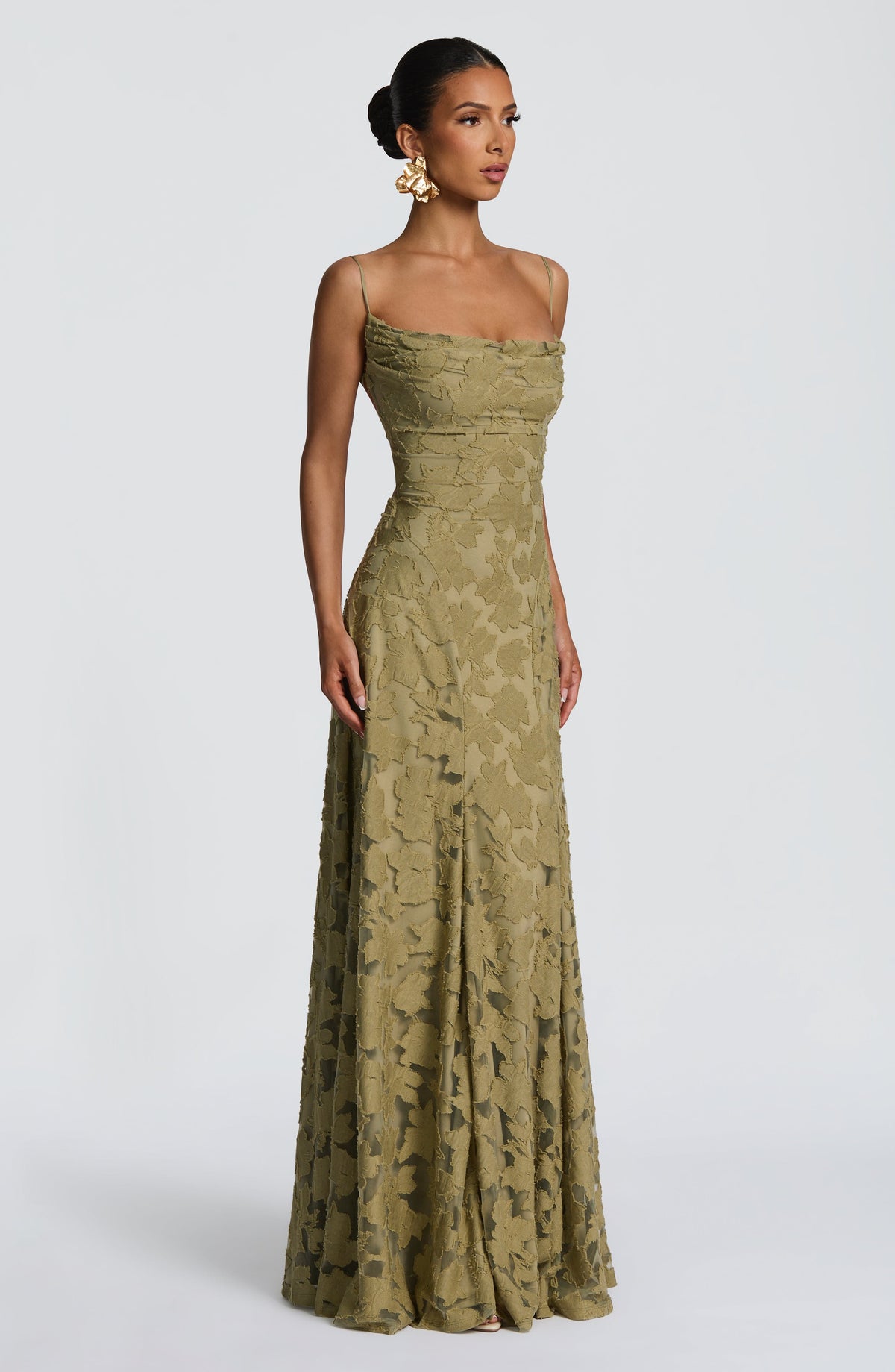 Francis Maxi Dress - Sage - Napalia