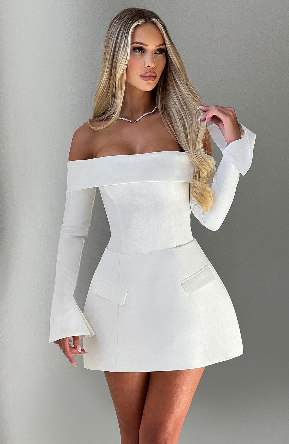 Grace Skort - Ivory - Napalia