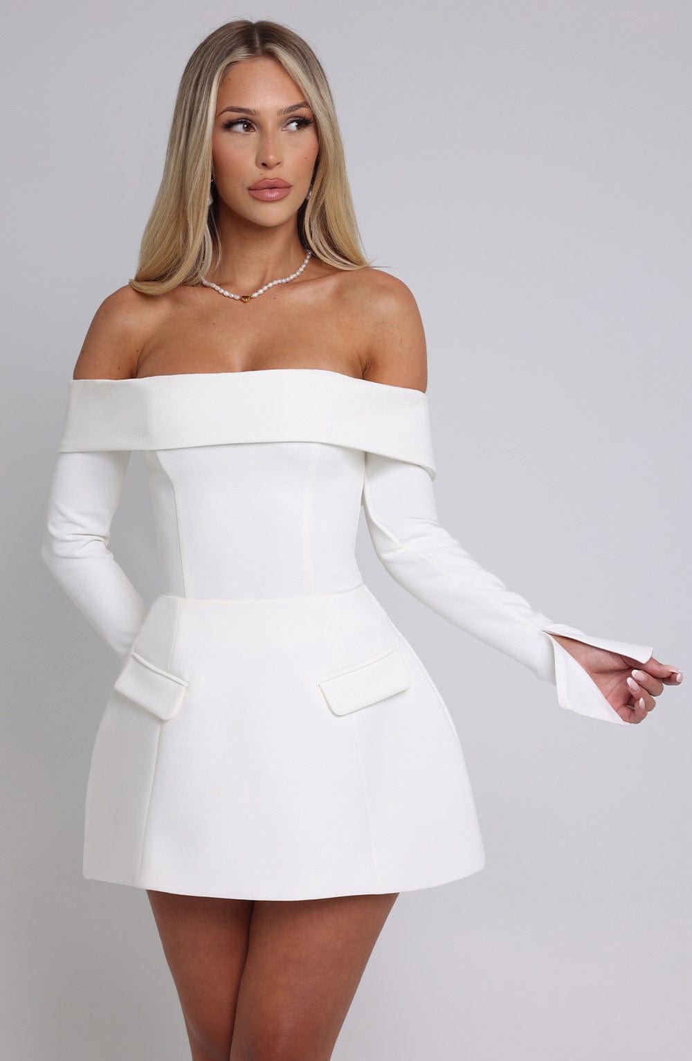 Grace Skort - Ivory - Napalia