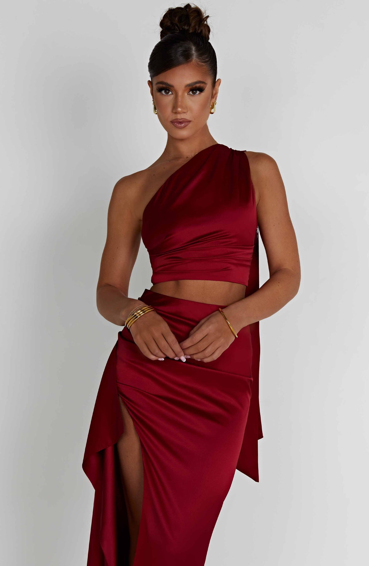 Halsey Top - Wine - Napalia