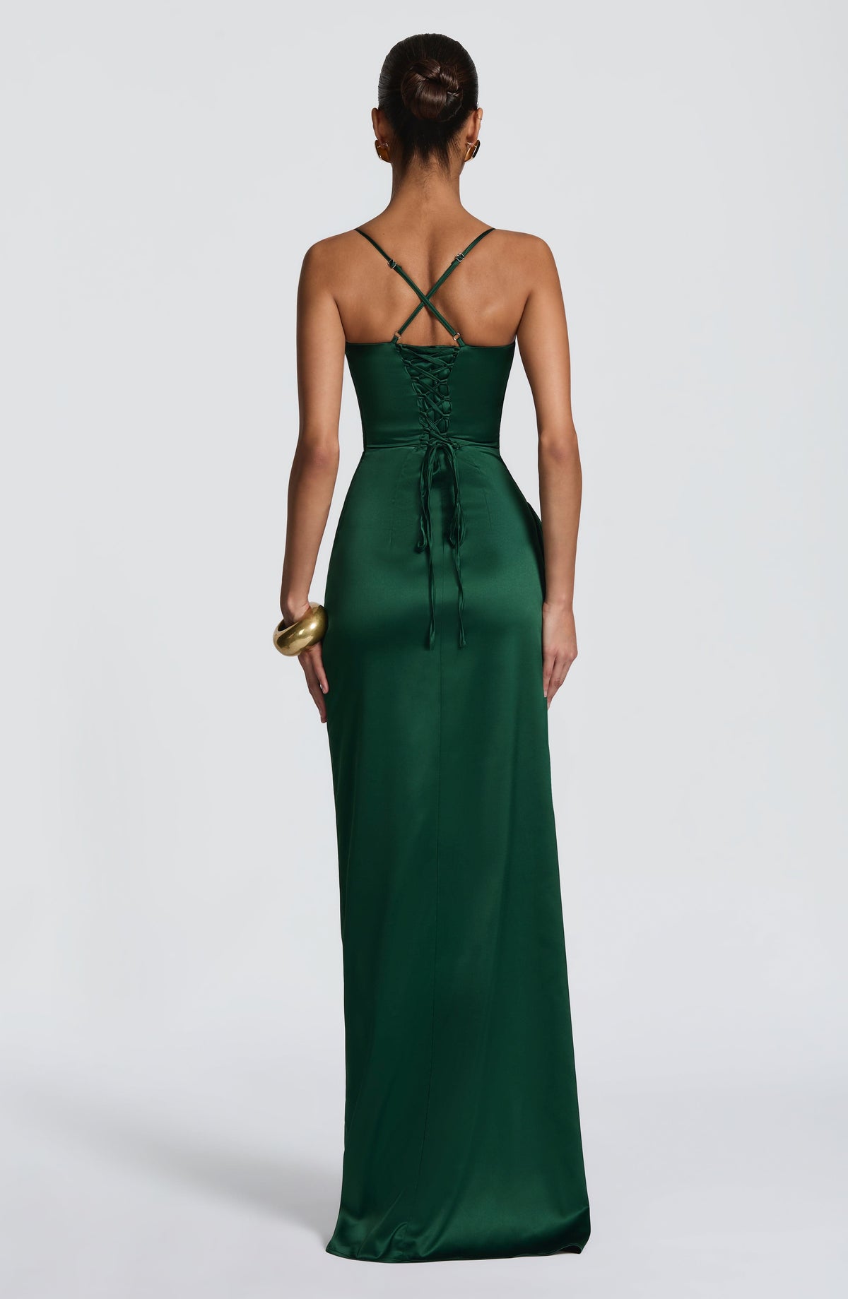 Helen Maxi Dress - Emerald - Napalia