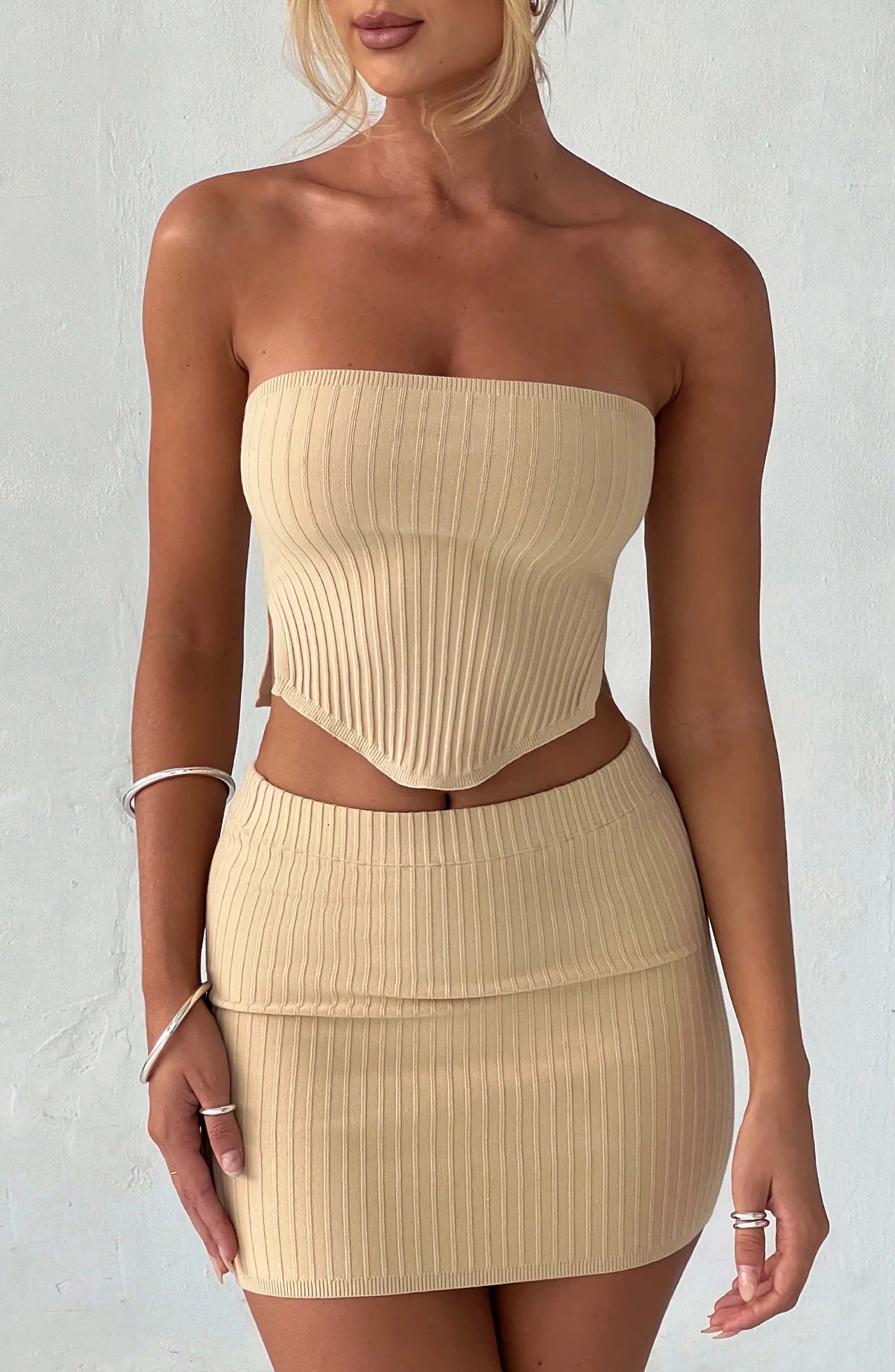 Jaz Top - Beige - Napalia