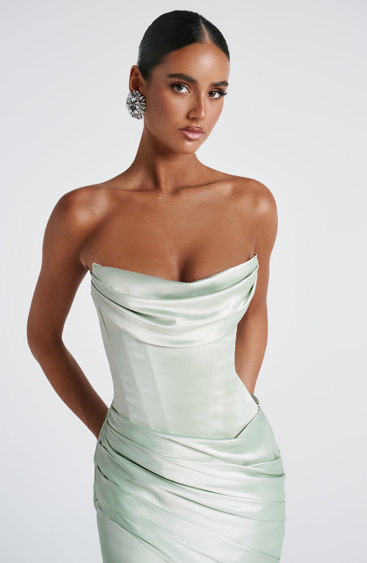 Kensington Maxi Dress - Mint - Napalia