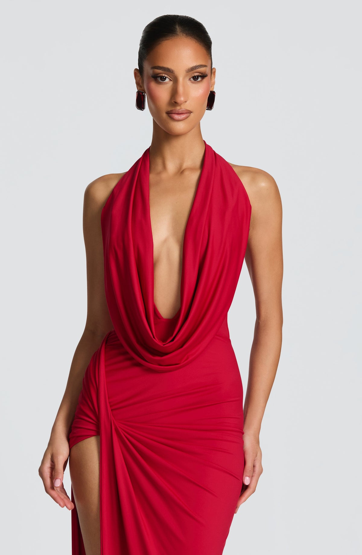 Kingsley Maxi Dress - Red - Napalia