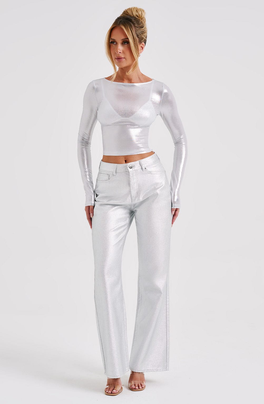 Kyranni Top - Silver - Napalia