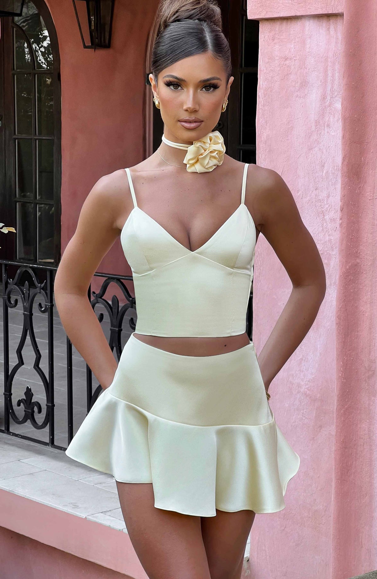 Louisa Top - Lemon - Napalia