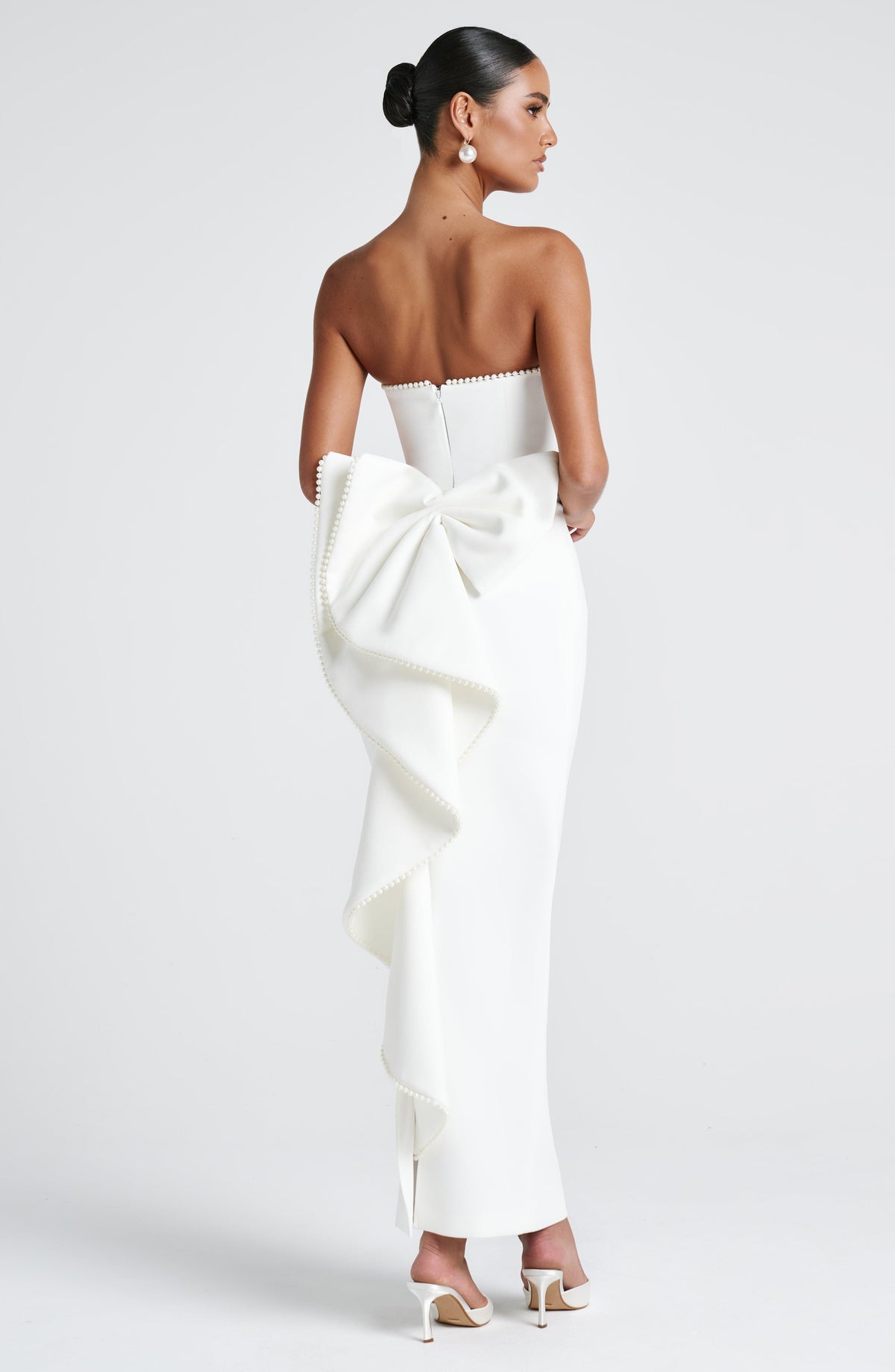 Magnolia Maxi Dress - Ivory - Napalia