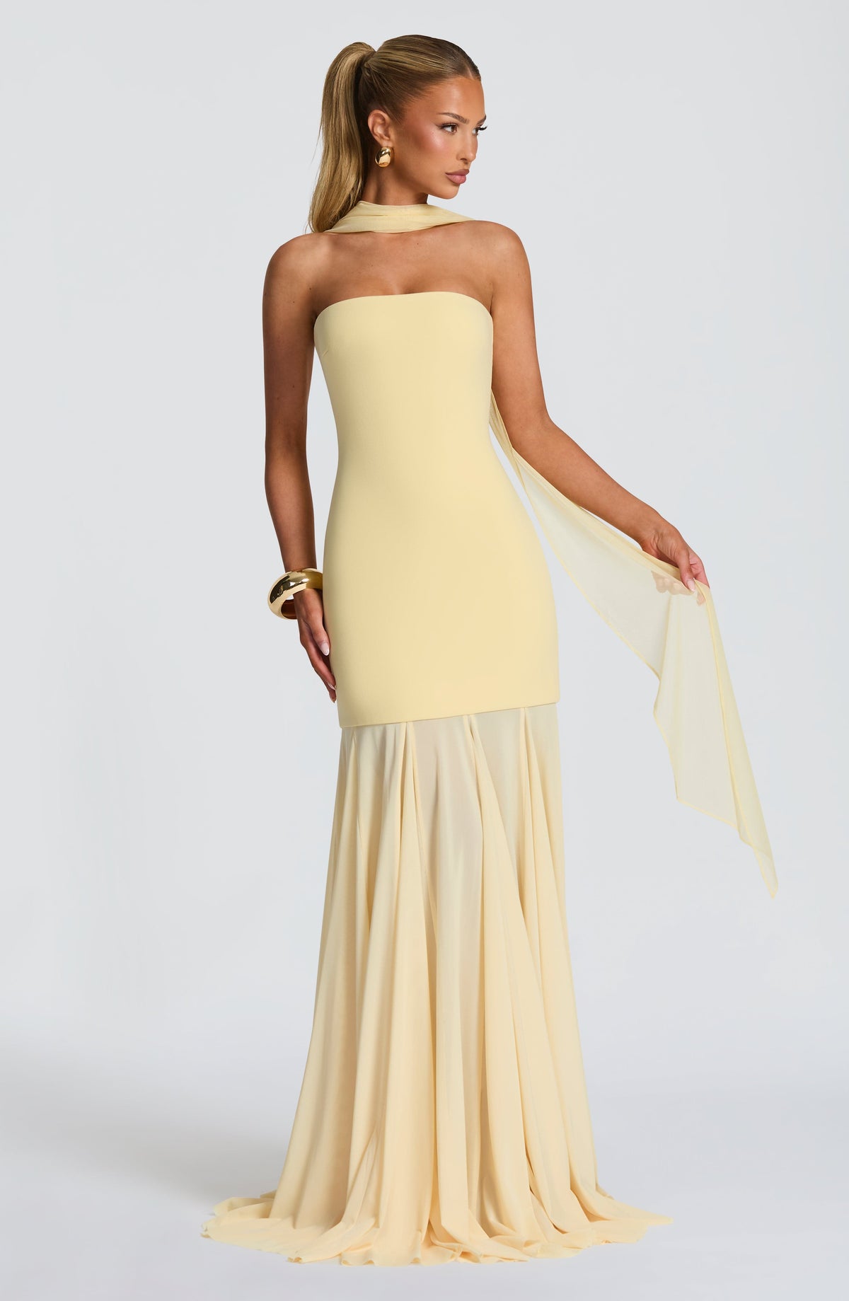 Merritt Gown - Lemon - Napalia
