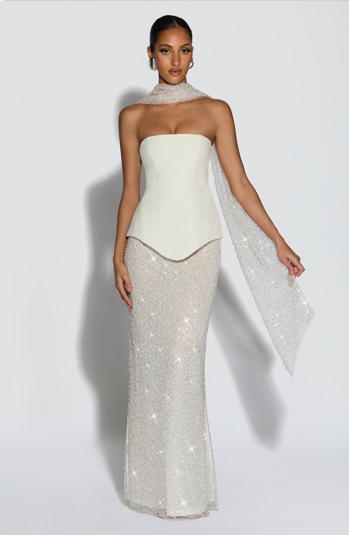 Oakley Corset - Ivory - Napalia