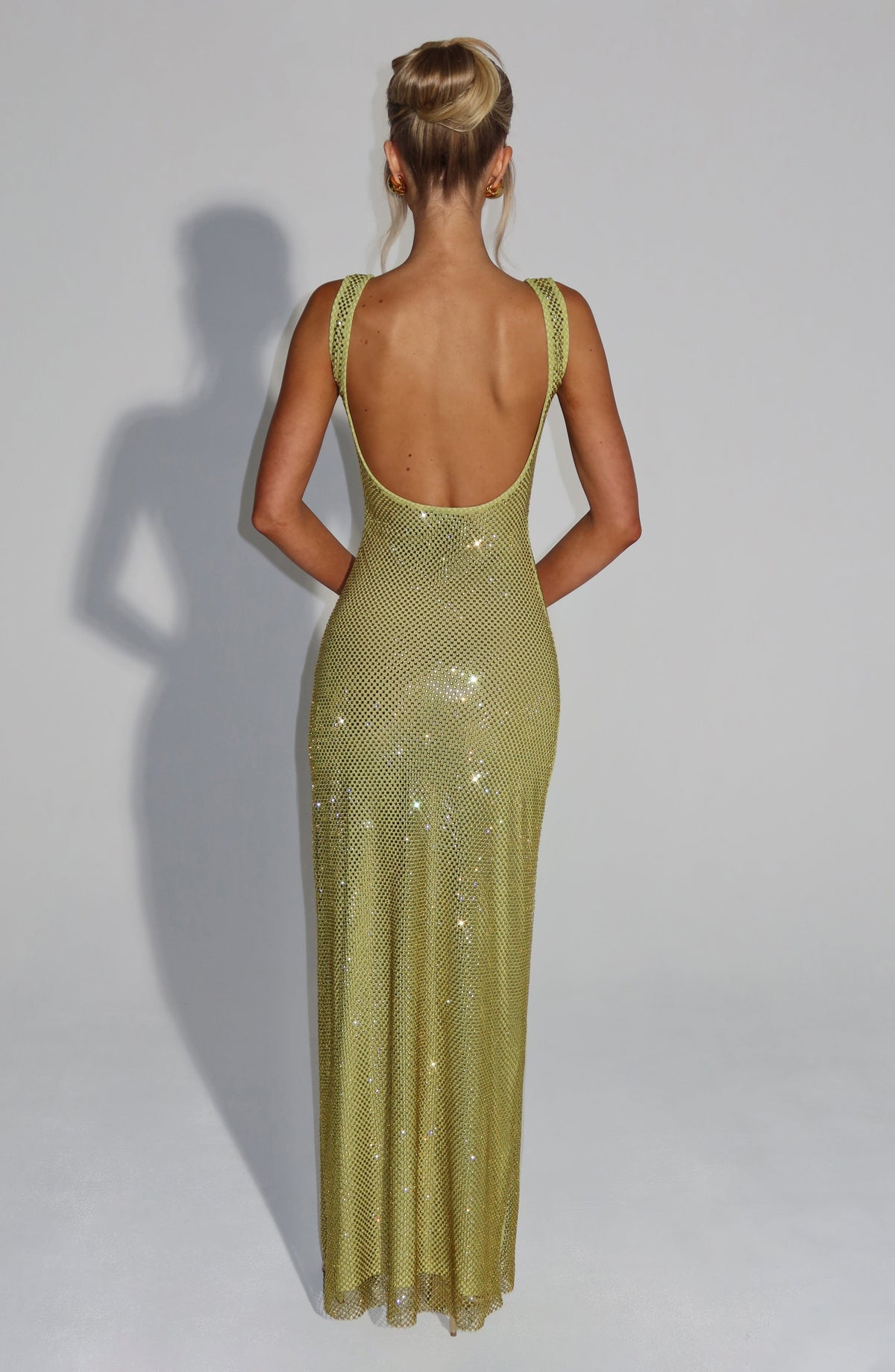 Petra maxi Dress - Olive - Napalia