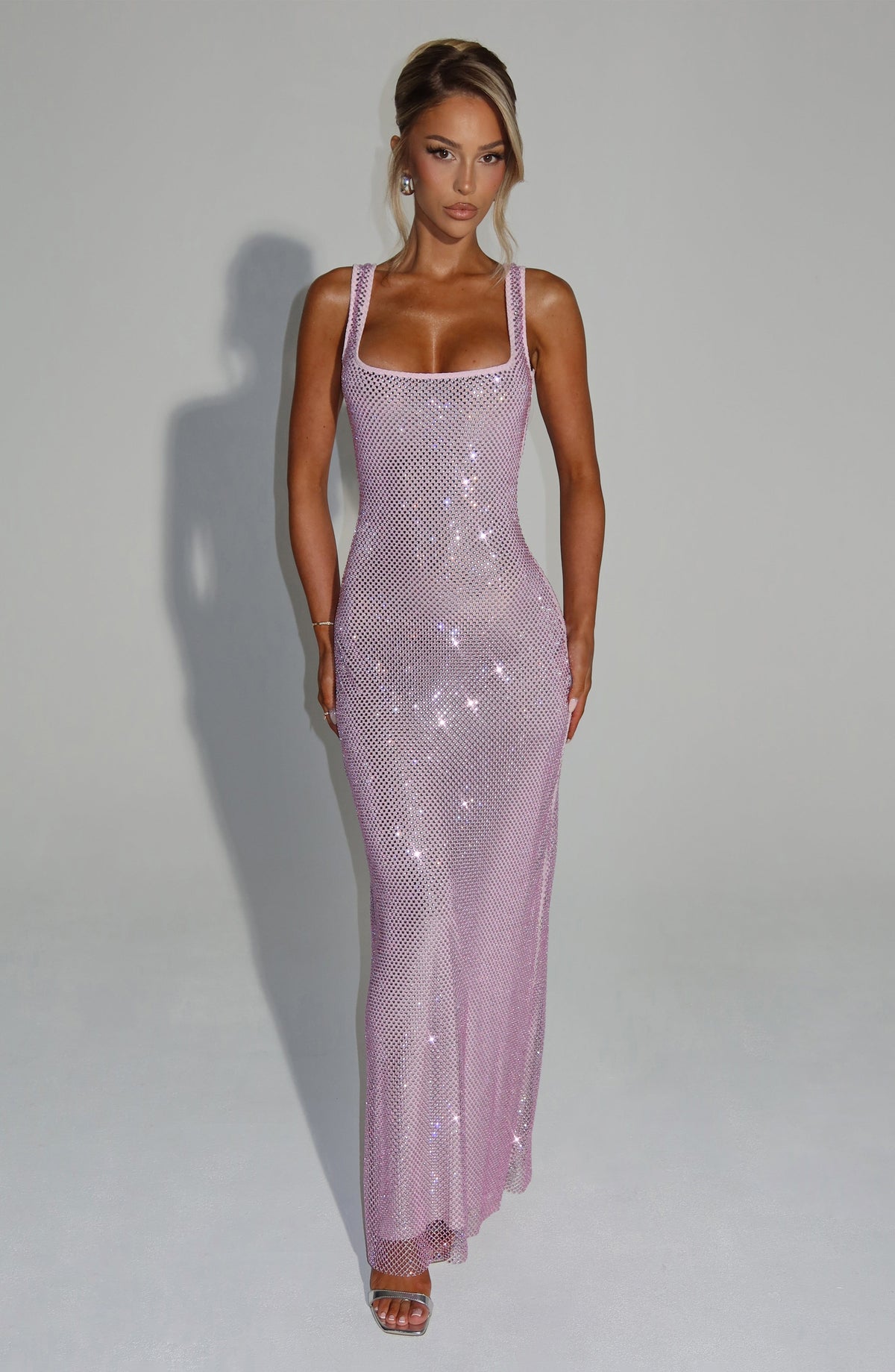 Petra Maxi Dress - Pink - Napalia
