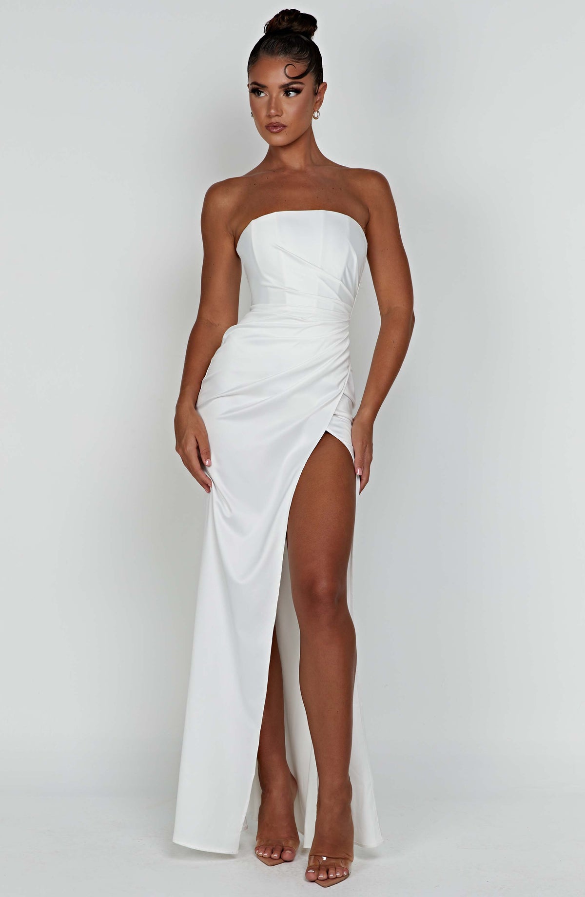 Safiya Maxi Dress - Ivory - Napalia