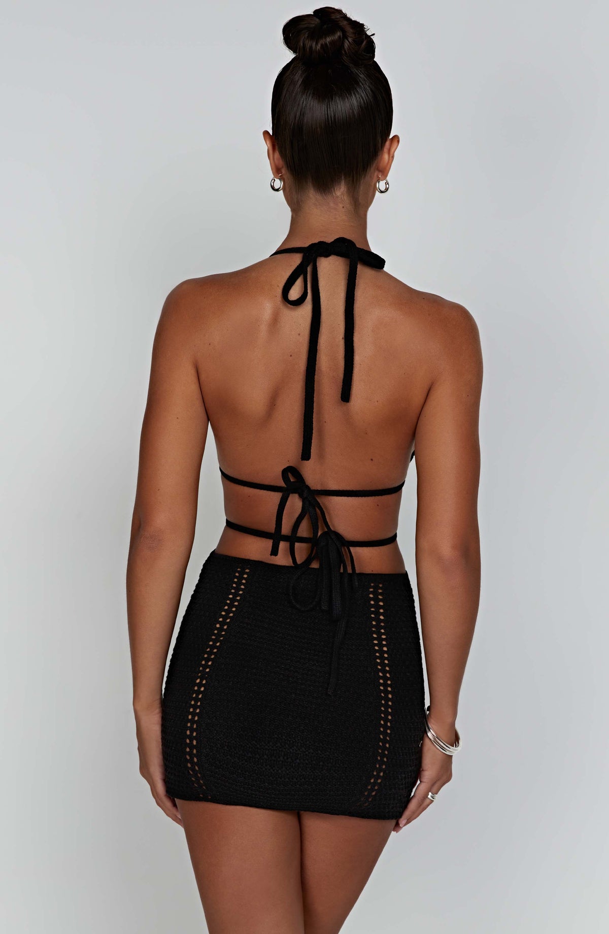 Selena Mini Dress - Black - Napalia