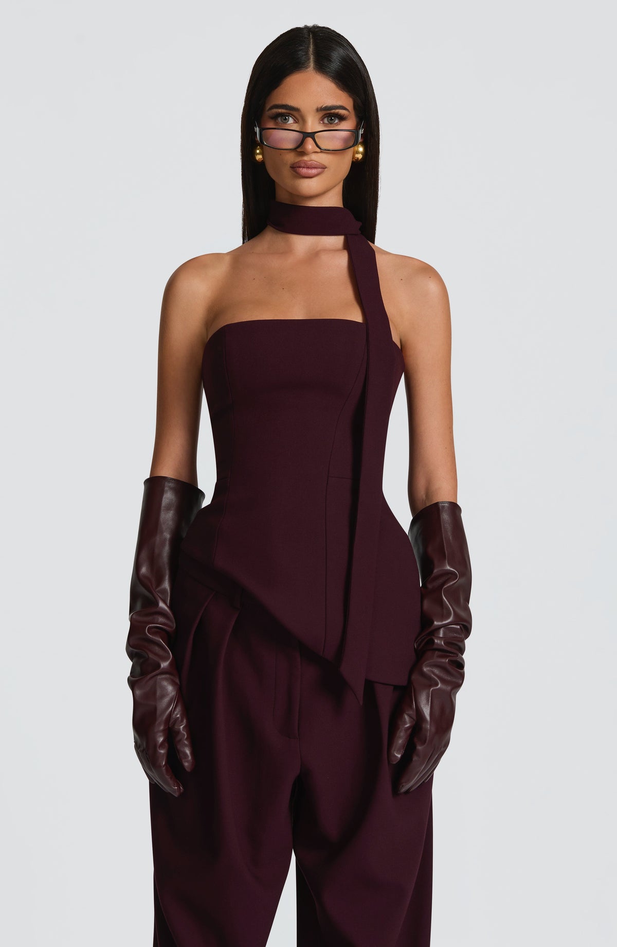 Sloan Top - Plum - Napalia