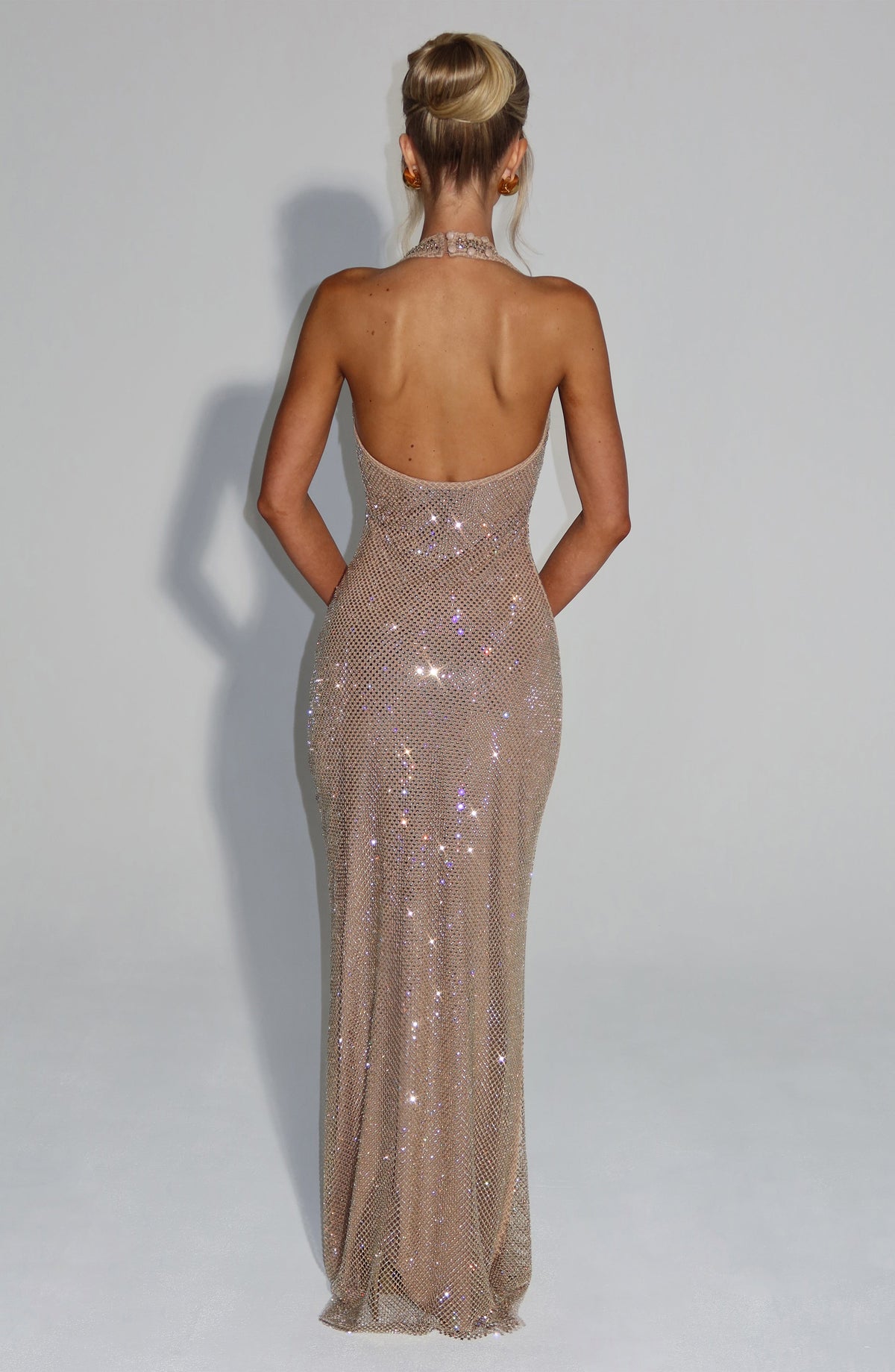Starla Maxi Dress - Gold - Napalia