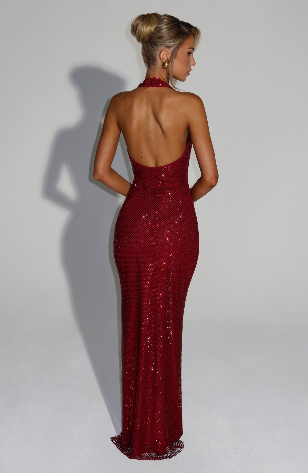 Starla Maxi Dress - Wine - Napalia