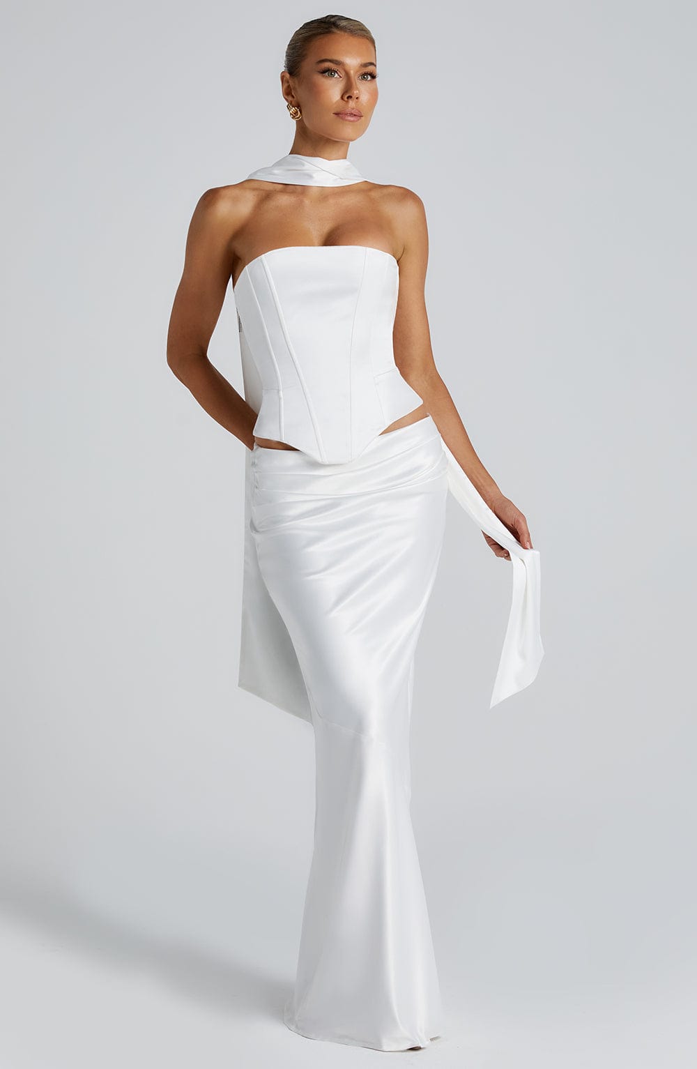 Sybil Scarf - Ivory - Napalia