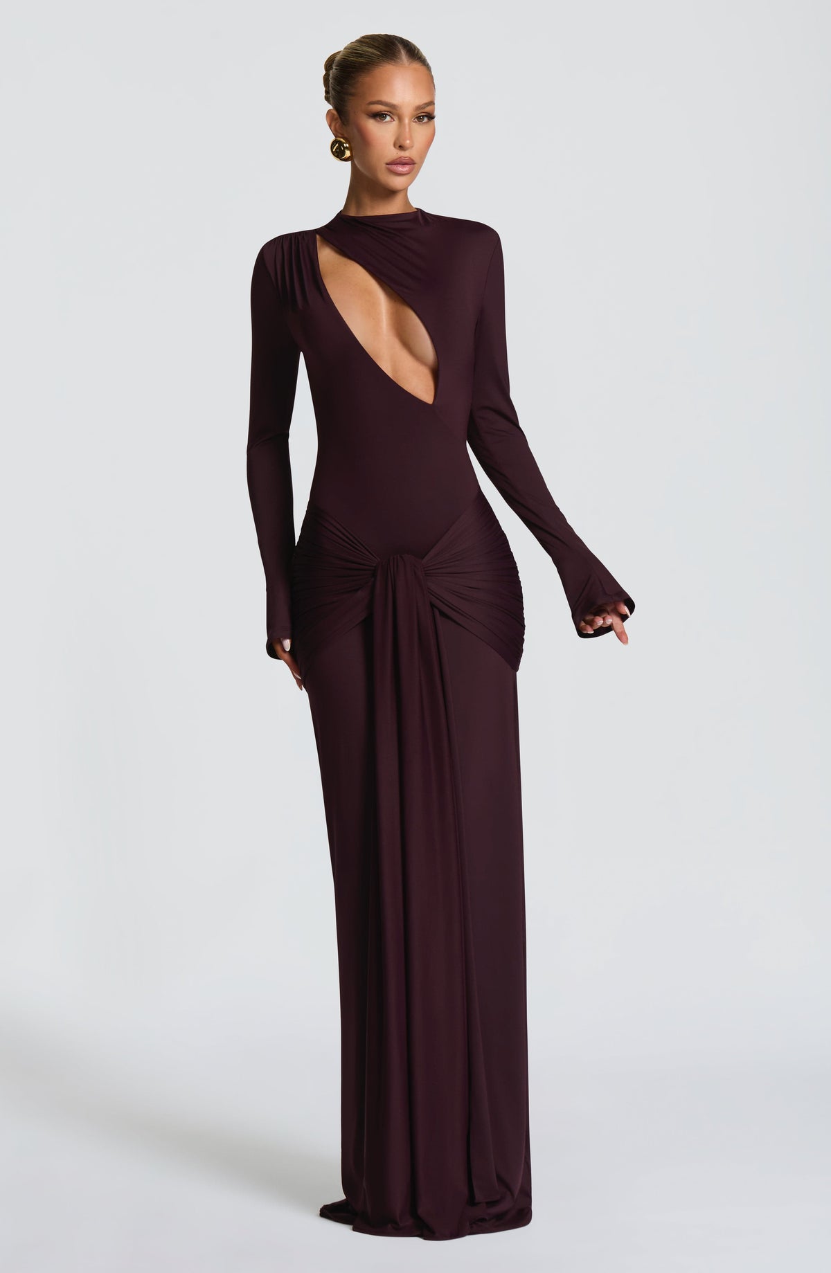 Tahnee Maxi Dress - Plum - Napalia