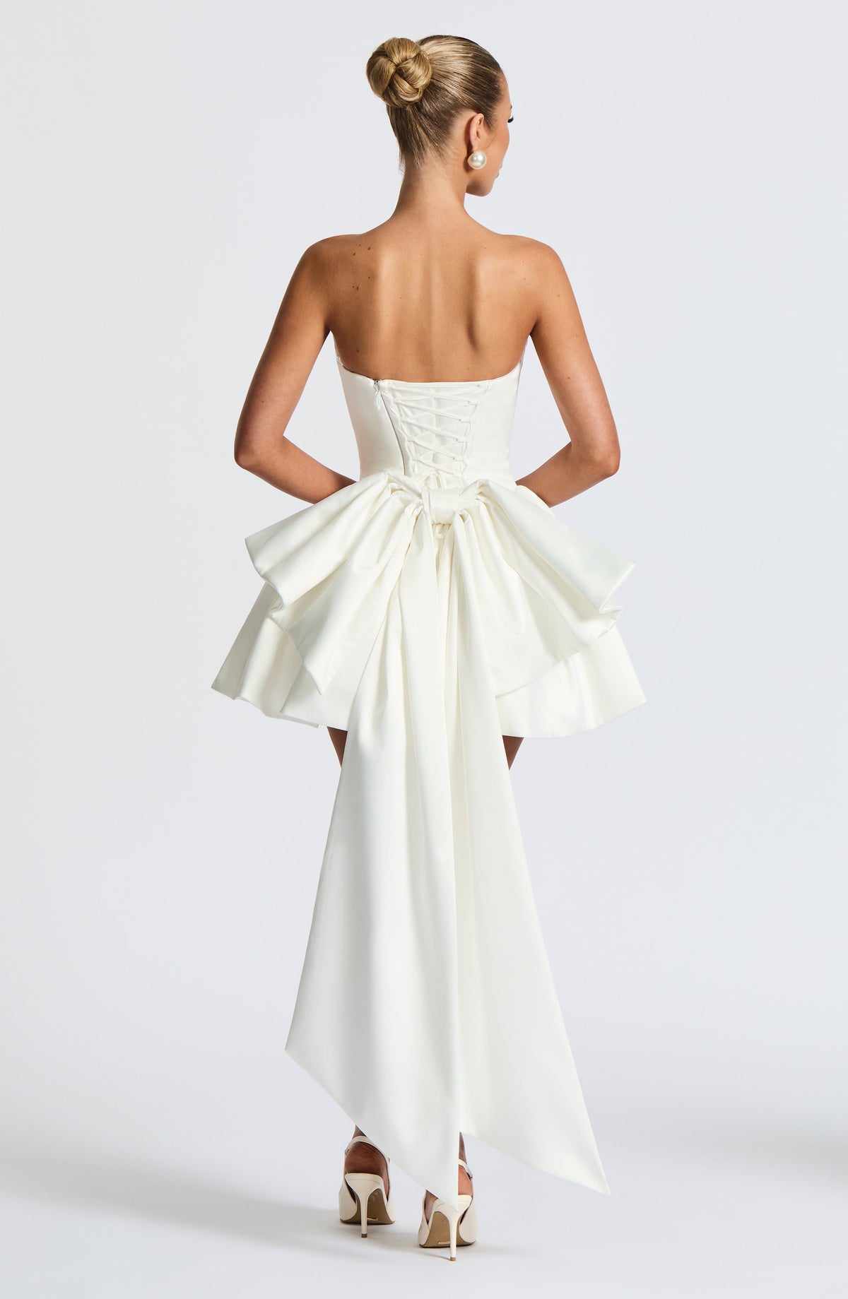 Trinity Mini Dress - Ivory - Napalia