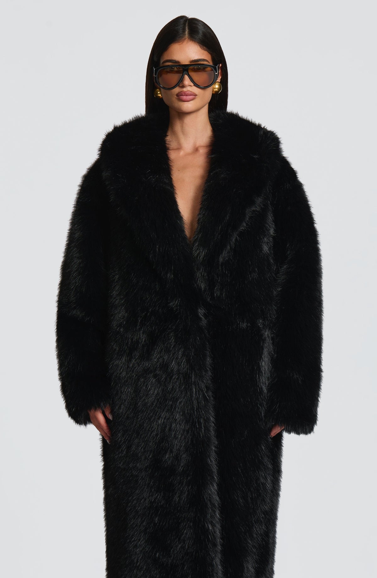 Willow Coat - Black - Napalia