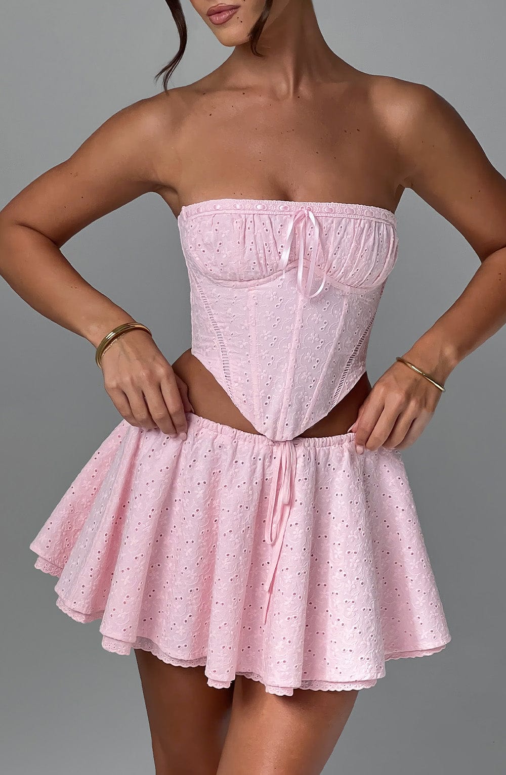 Wilma Corset - Blush - Napalia