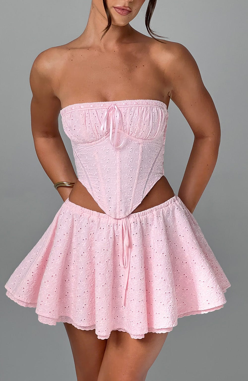 Wilma Corset - Blush - Napalia