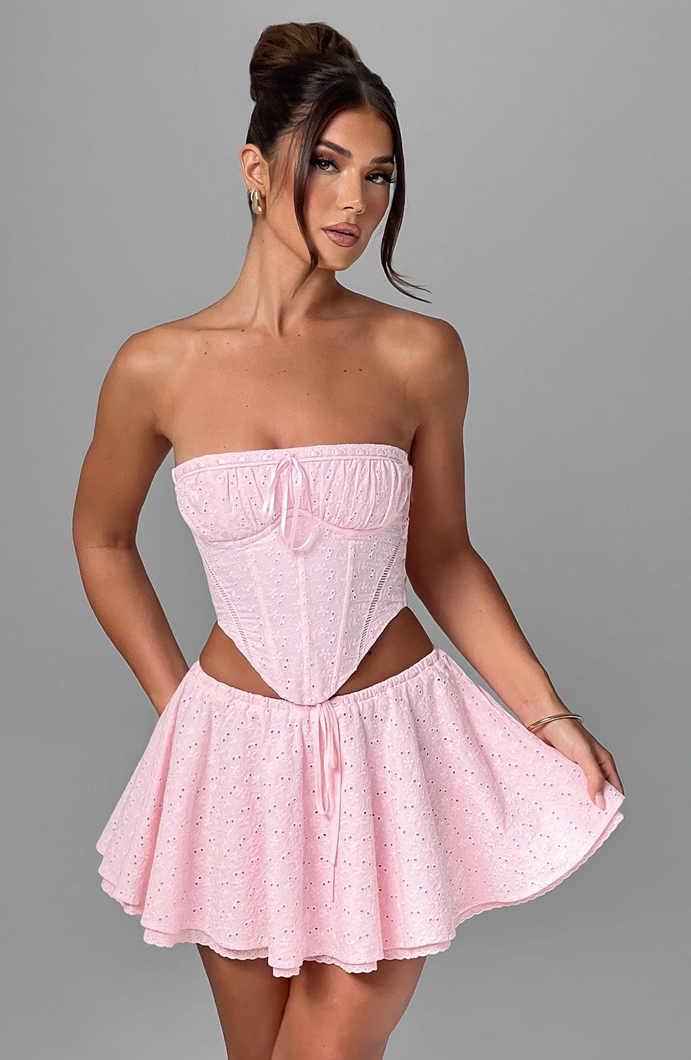 Wilma Corset - Blush - Napalia