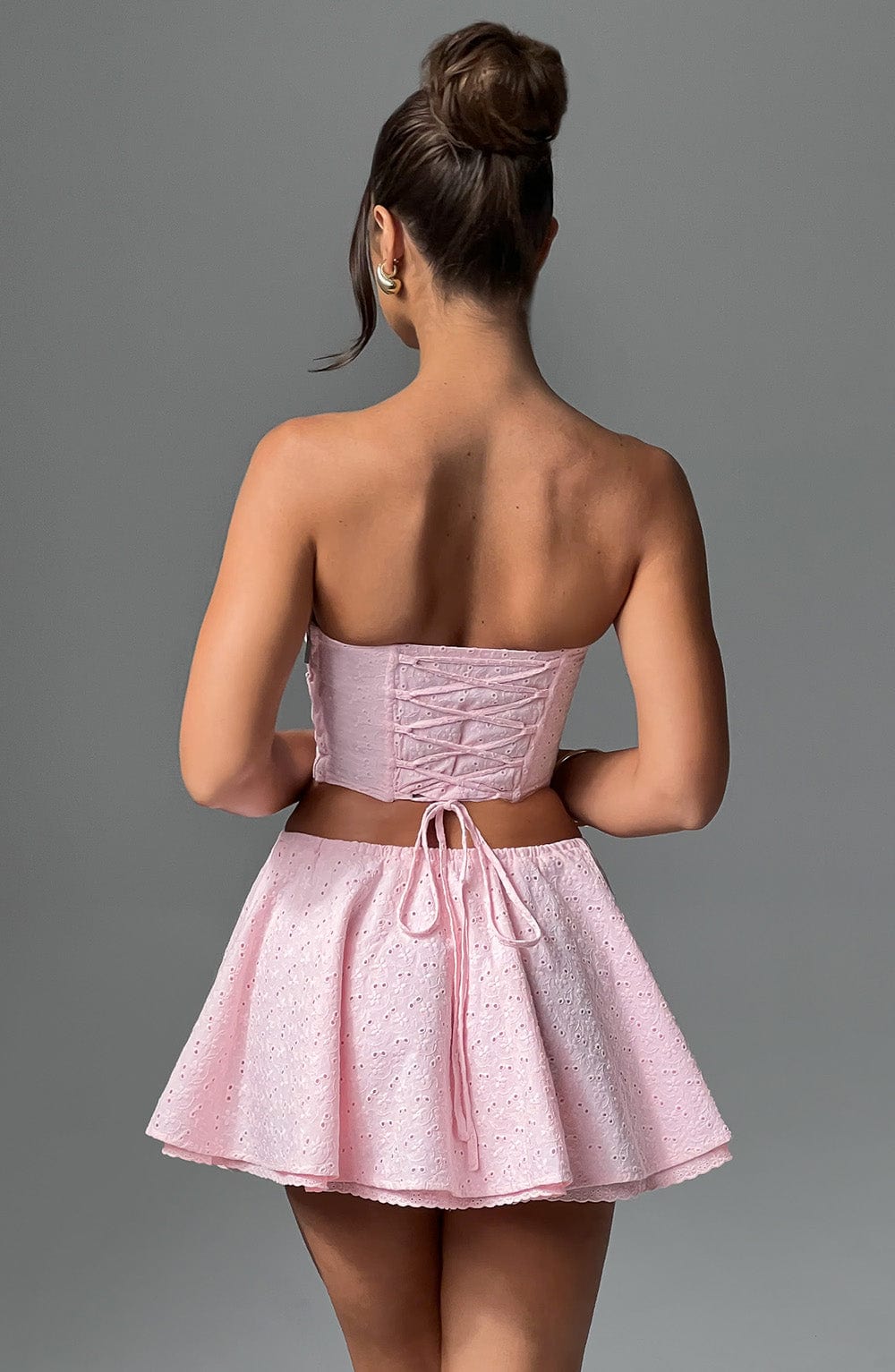 Winnie Mini Skirt - Blush - Napalia