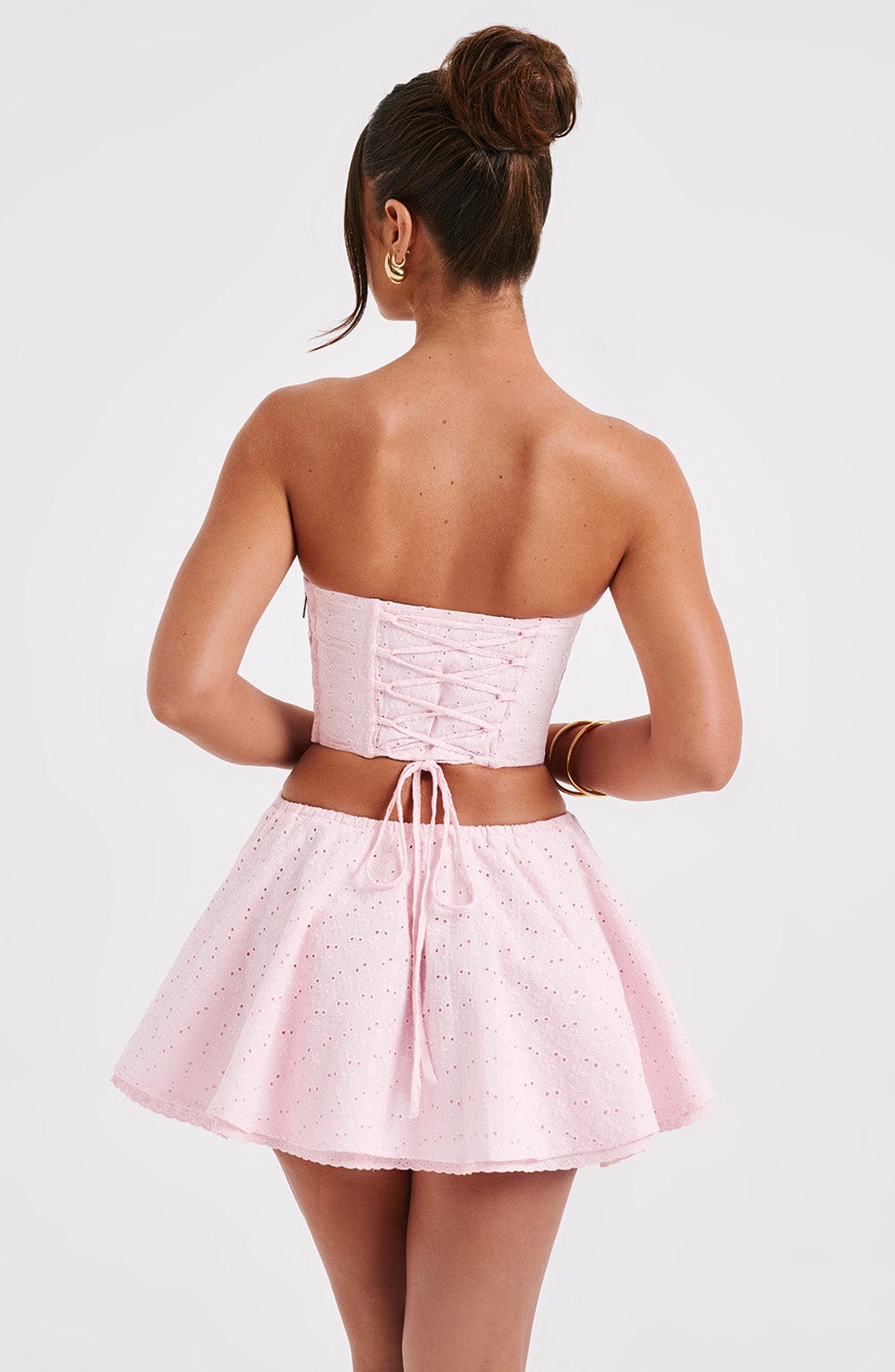 Winnie Mini Skirt - Blush - Napalia