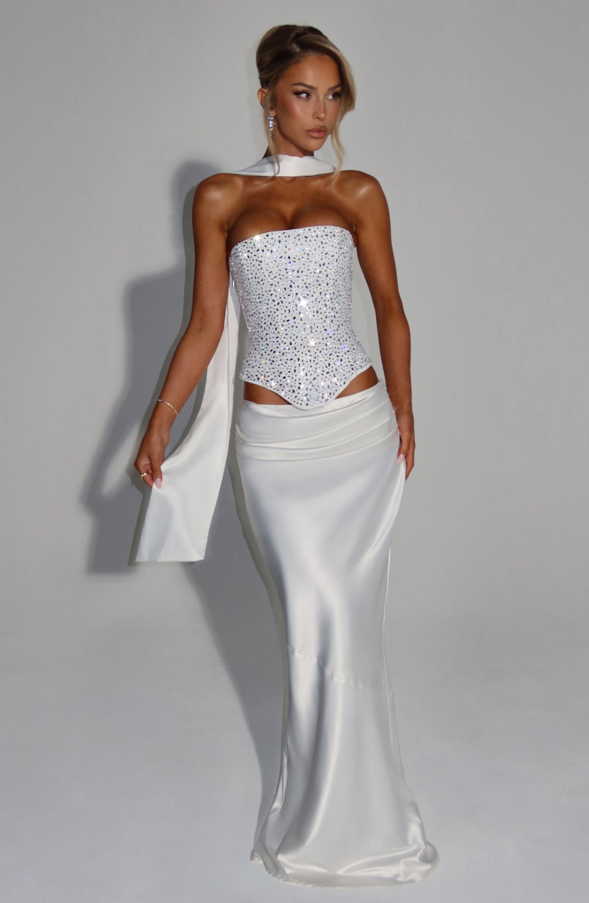 Yvette Corset - Ivory - Napalia