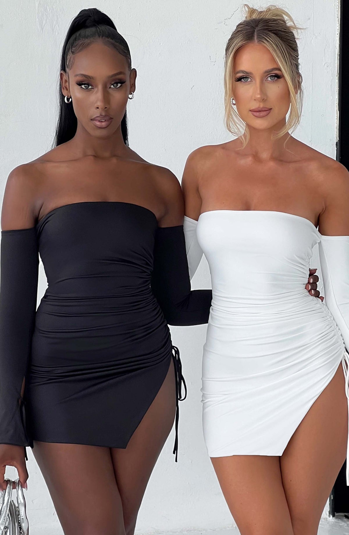 Becca Mini Dress - White - Napalia