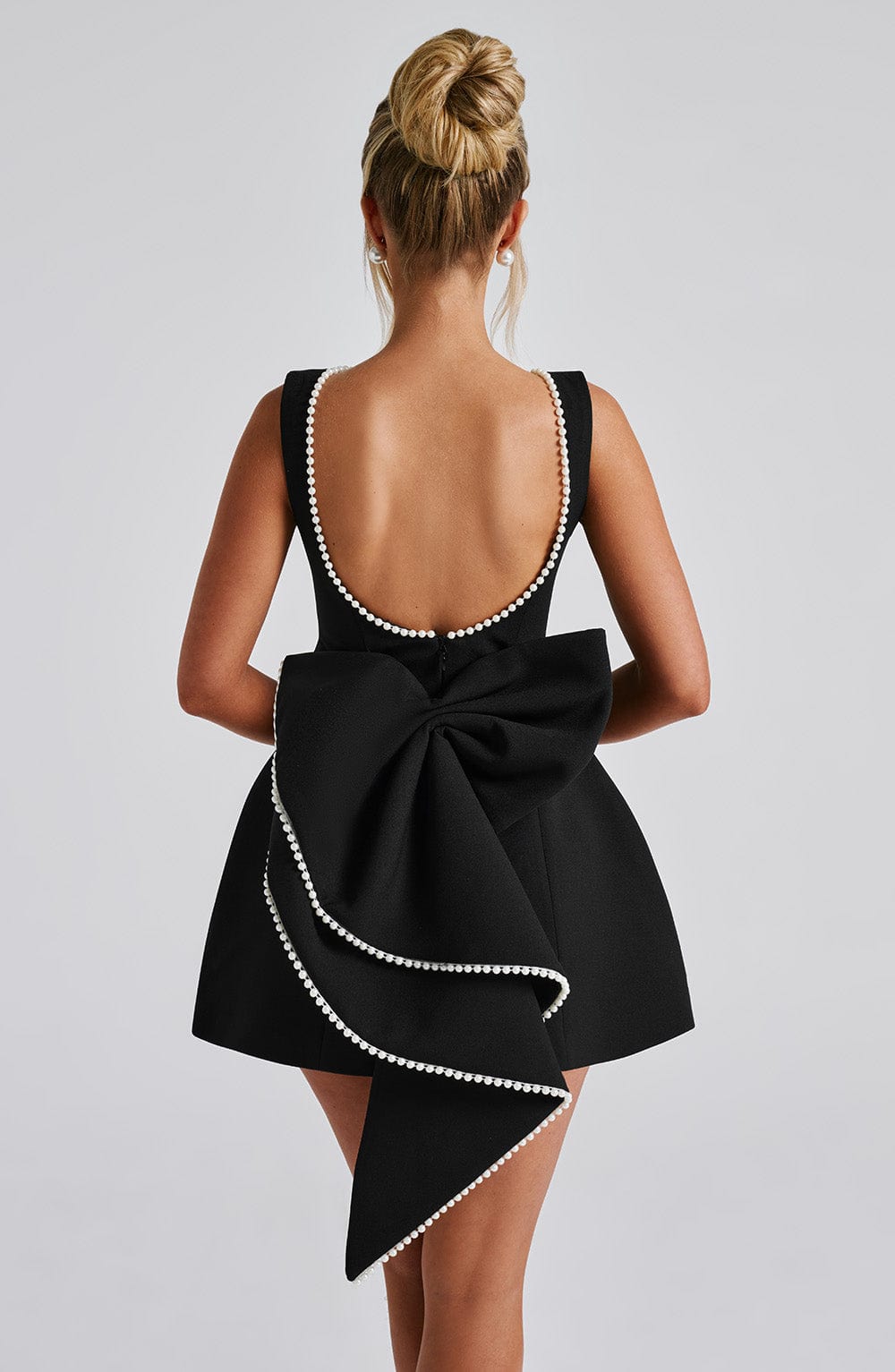 Carrie Mini Dress - Black - Napalia