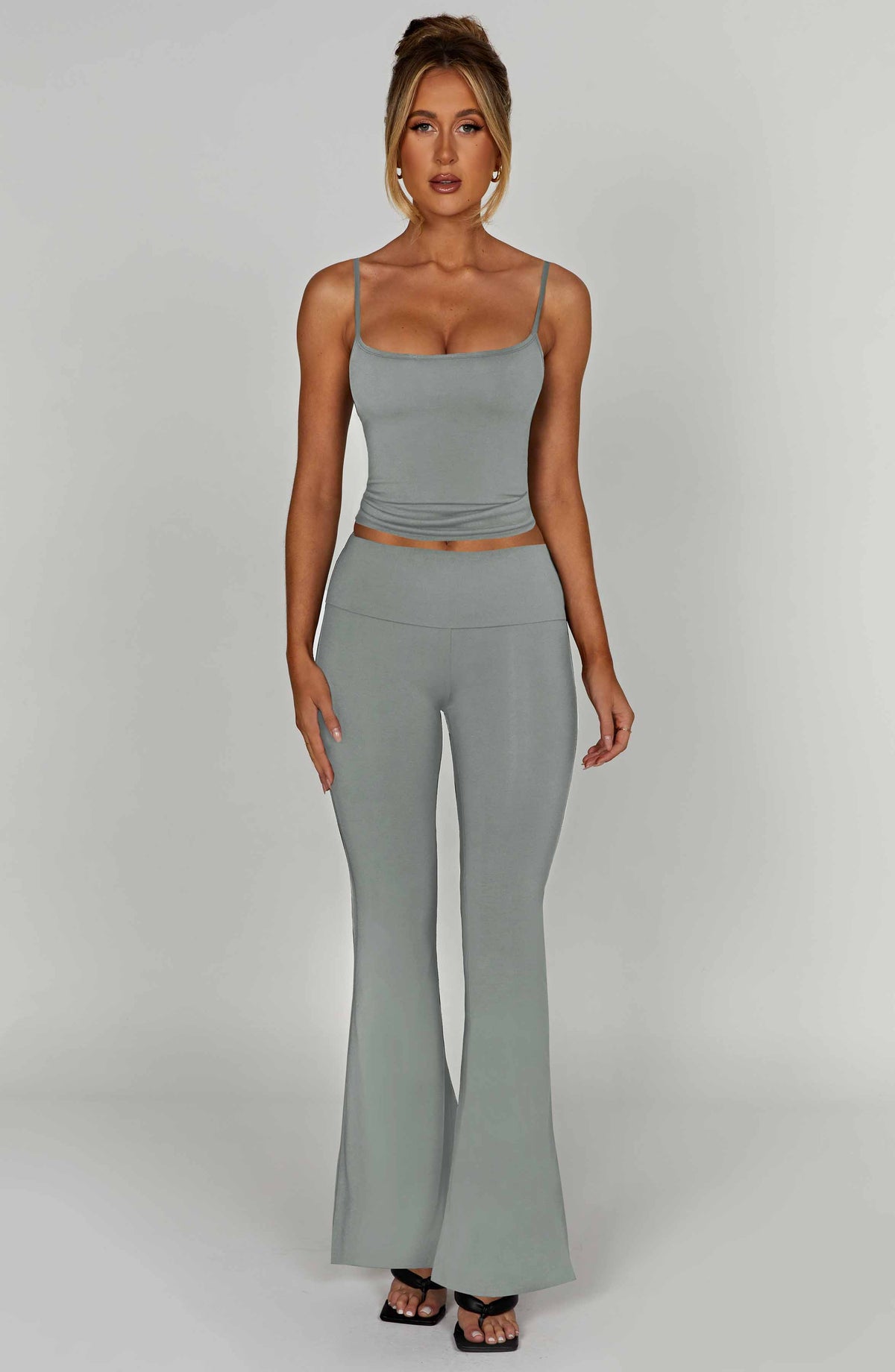 Heidi Pant - Steel - Napalia