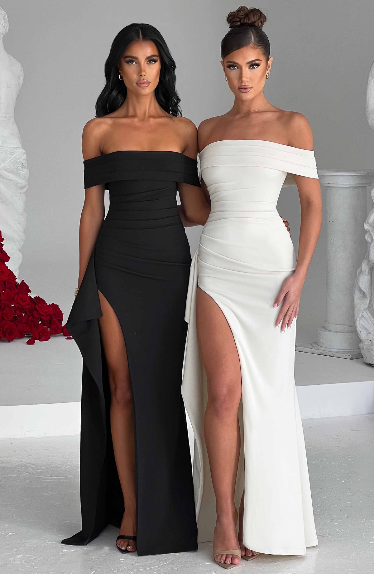 Joyce Maxi Dress - Black - Napalia