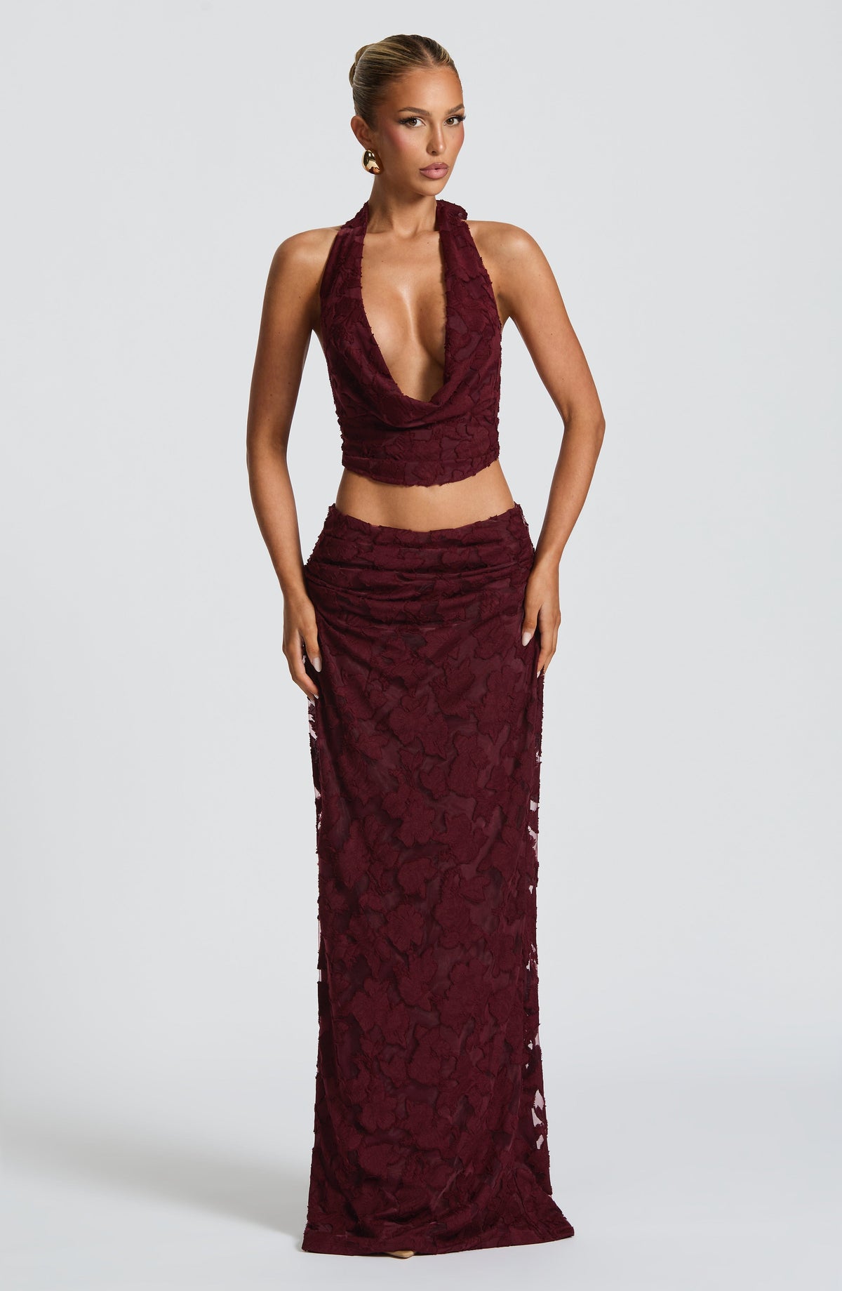 Myra Top - Cherry Lacquer - Napalia