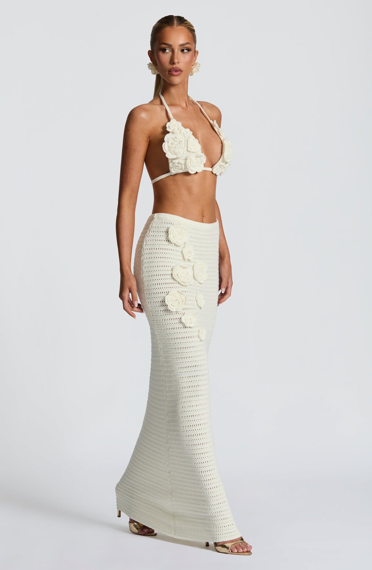 Nerida Top - Ivory - Napalia