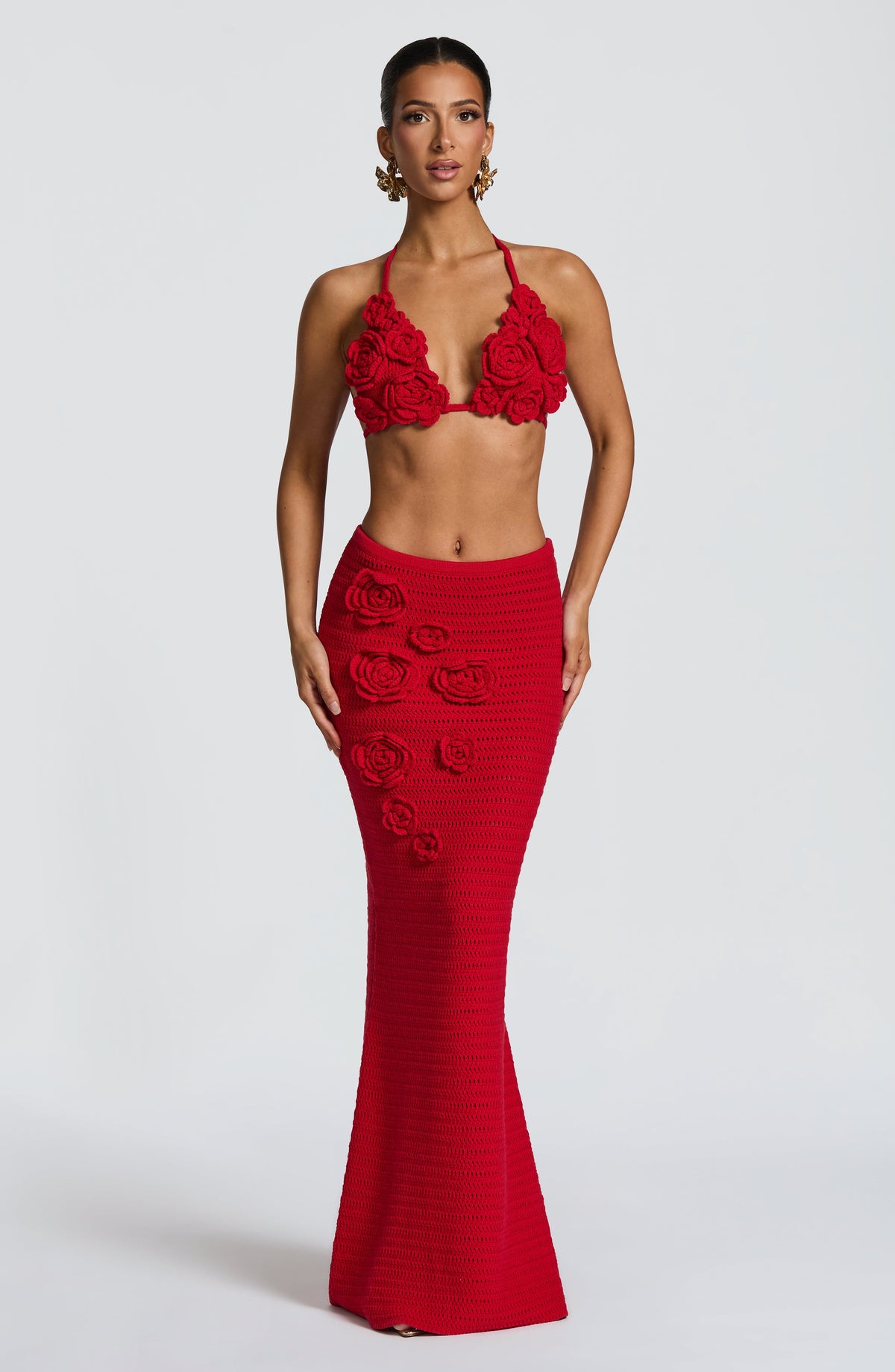 Nerida Top - Red - Napalia