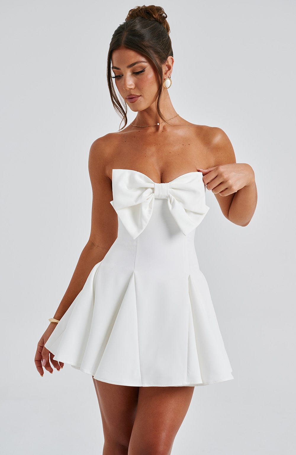 Ruby Playsuit - Ivory - Napalia